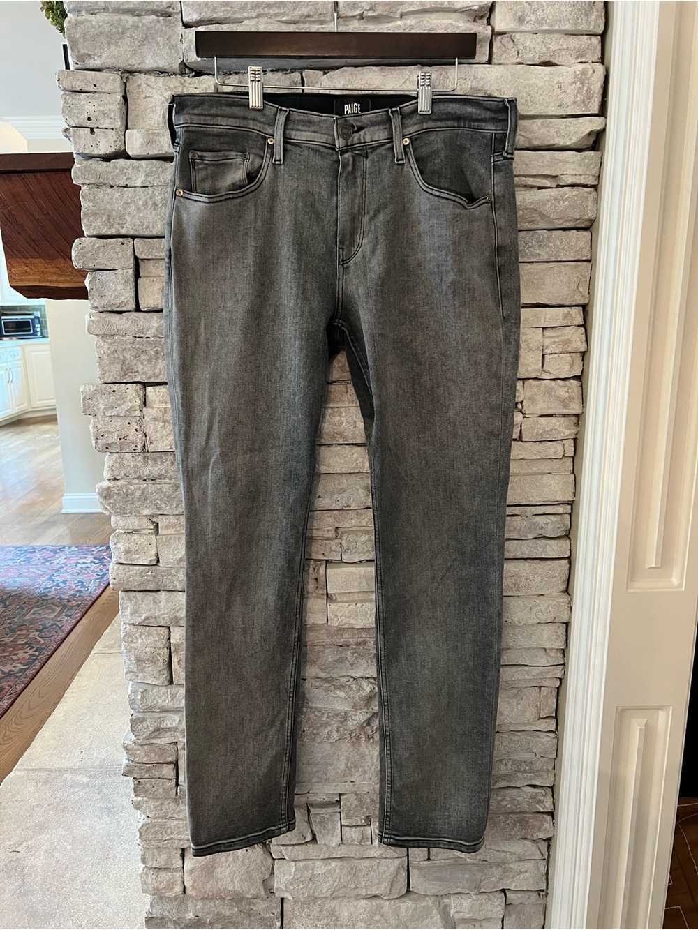 Paige Men's Grey Federal Jeans Size 34